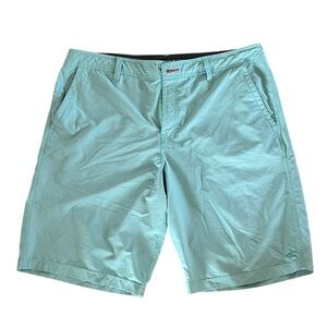 O’Neill Hybrid Shorts Mens 38 Aqua Blue Casual Chino Golf Beach Lightweight